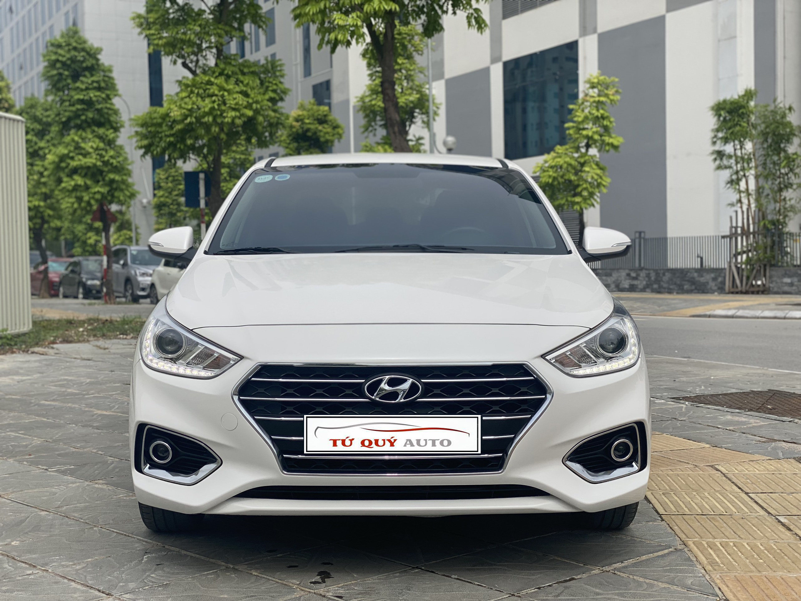 Xe Hyundai Accent 1.4AT 2020 - Trắng