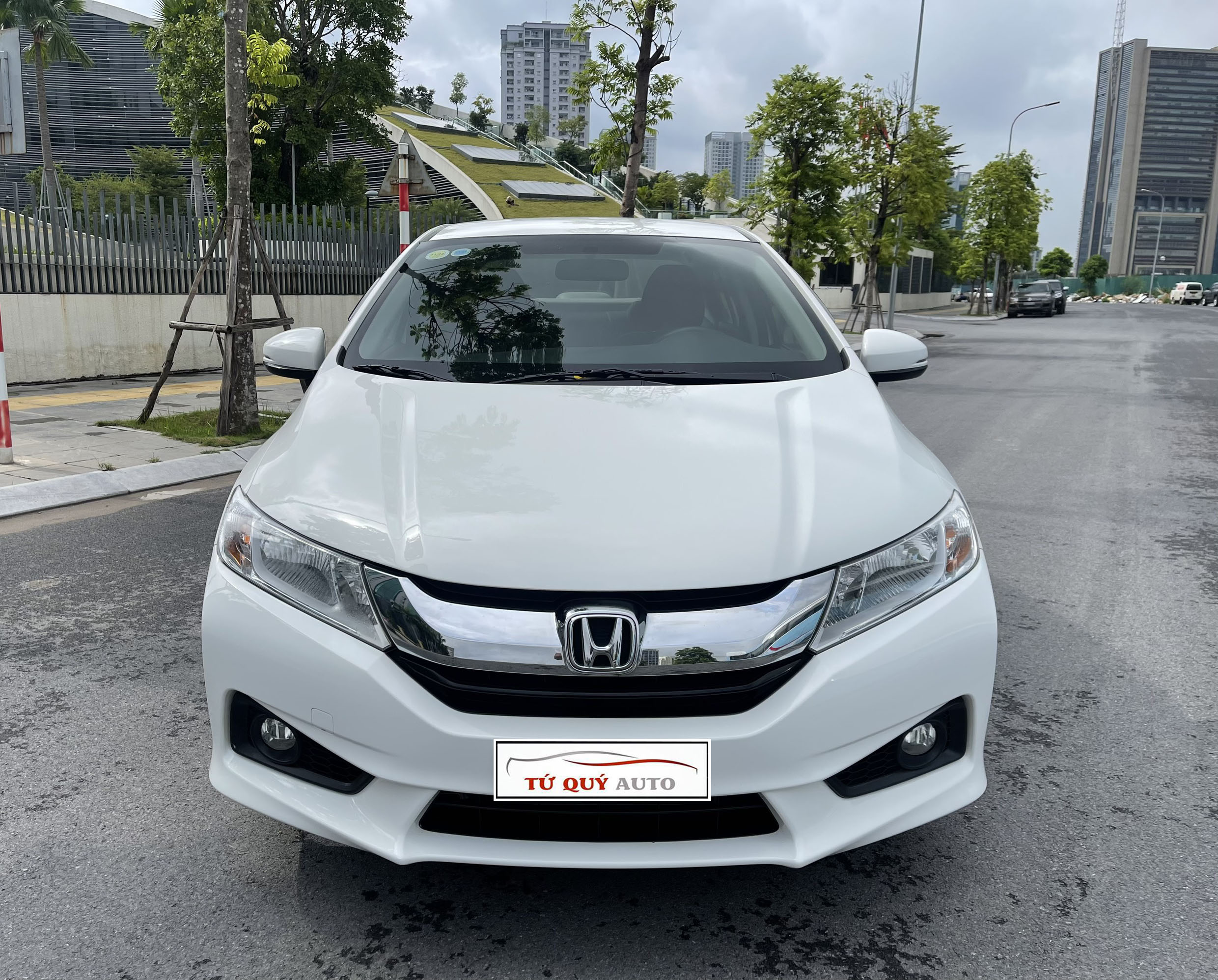 Xe Honda City 1.5 CVT 2016 - Trắng