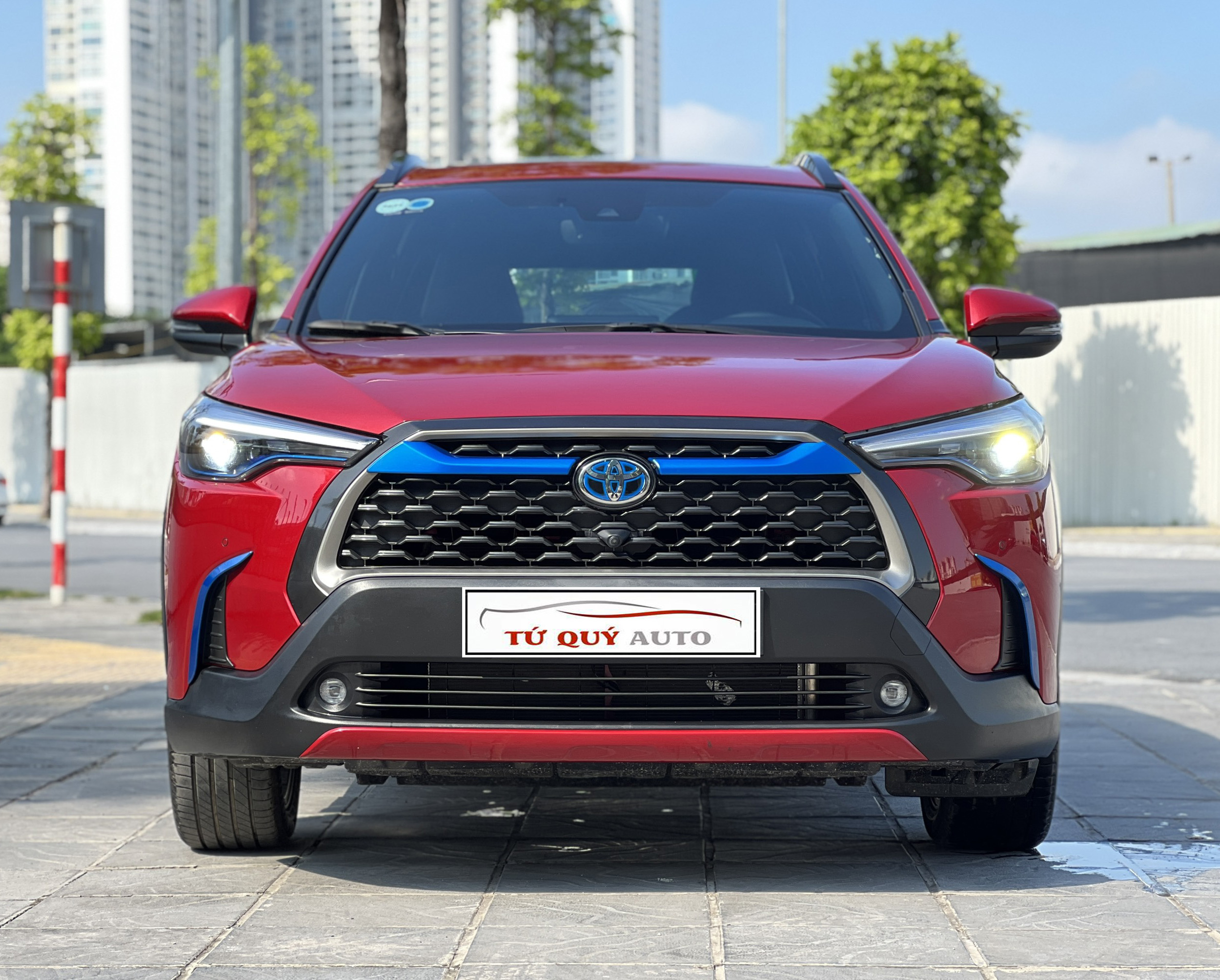 Xe Toyota Corolla Cross 1.8 HV 2020 - Đỏ