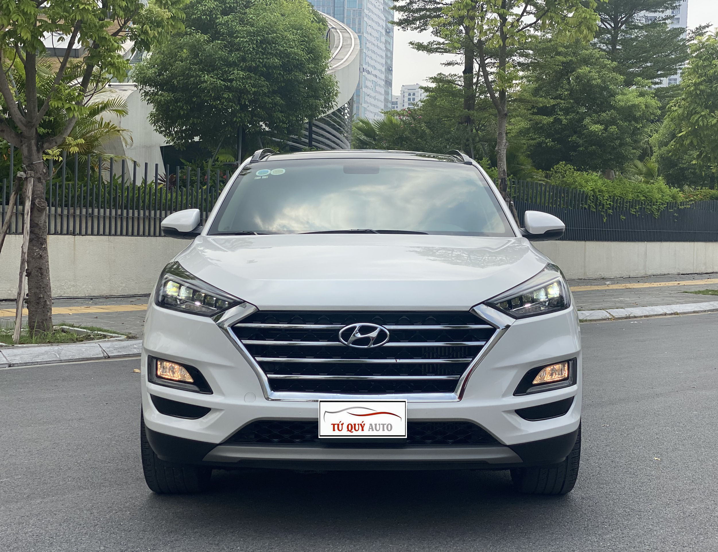 Xe Hyundai Tucson 1.6 Turbo 2019 - Trắng