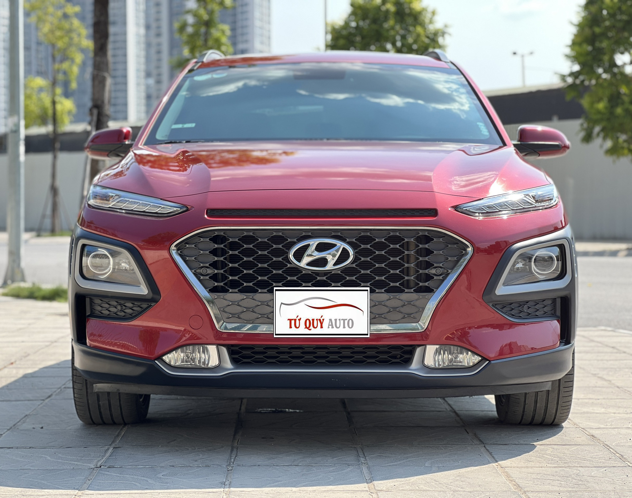 Xe Hyundai Kona 1.6 Turbo 2019 - Đỏ