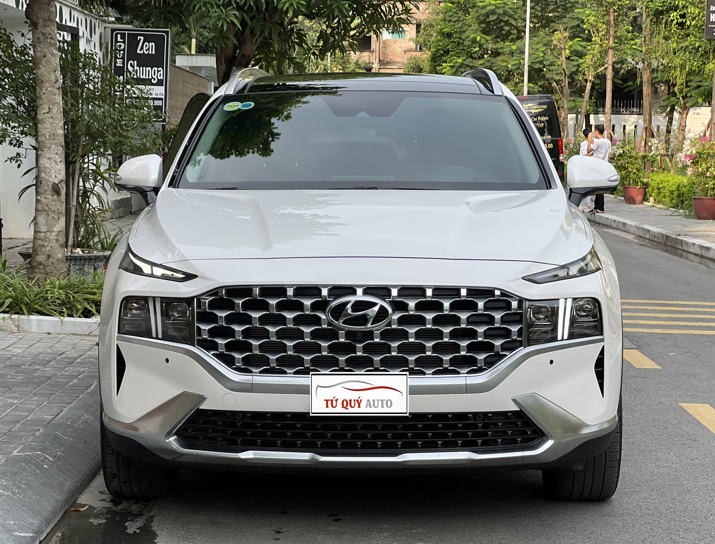 Xe Hyundai SantaFe Premium 2.5AT 2021 - Trắng