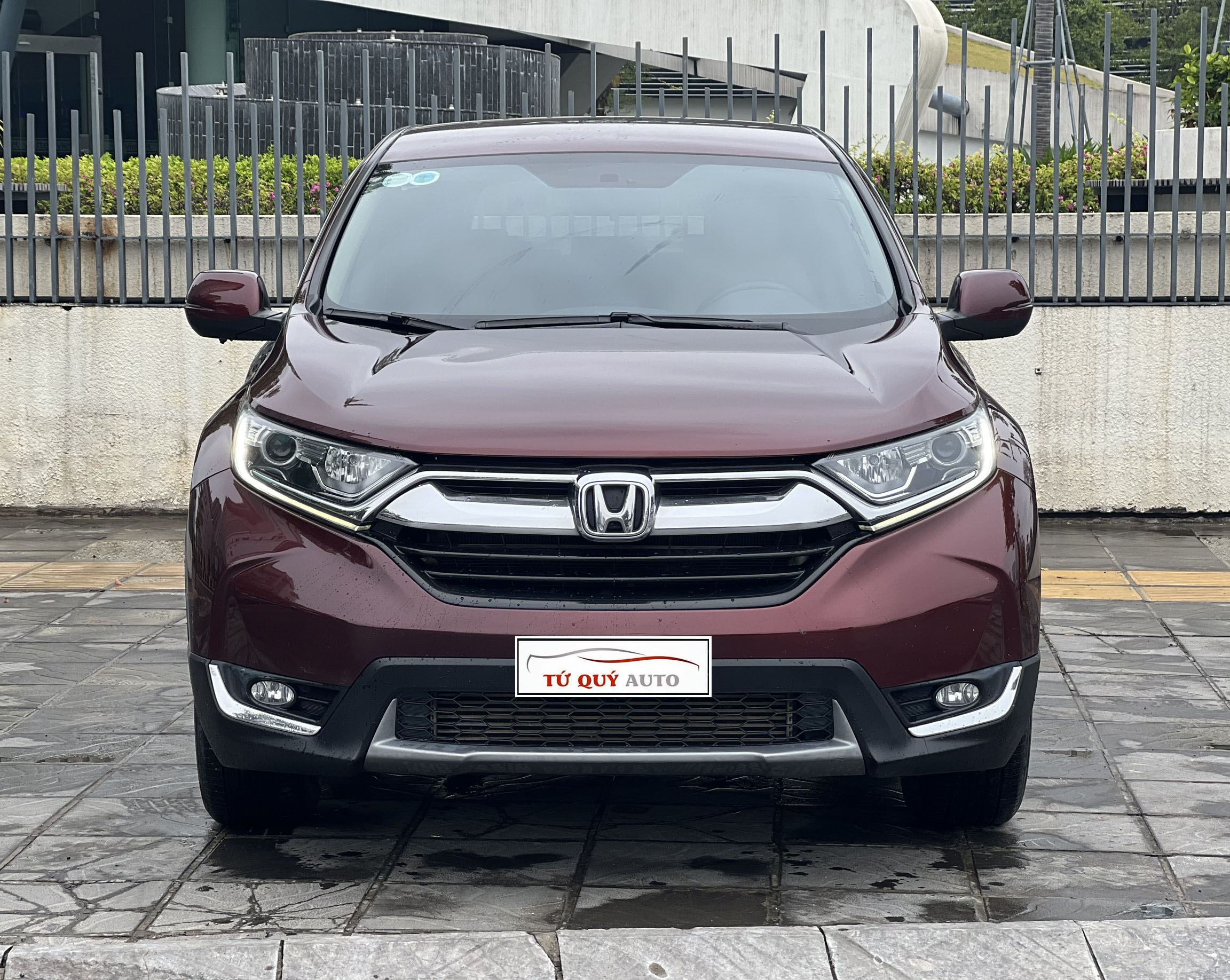 Xe Honda CRV 1.5E 2017 - Đỏ Mận