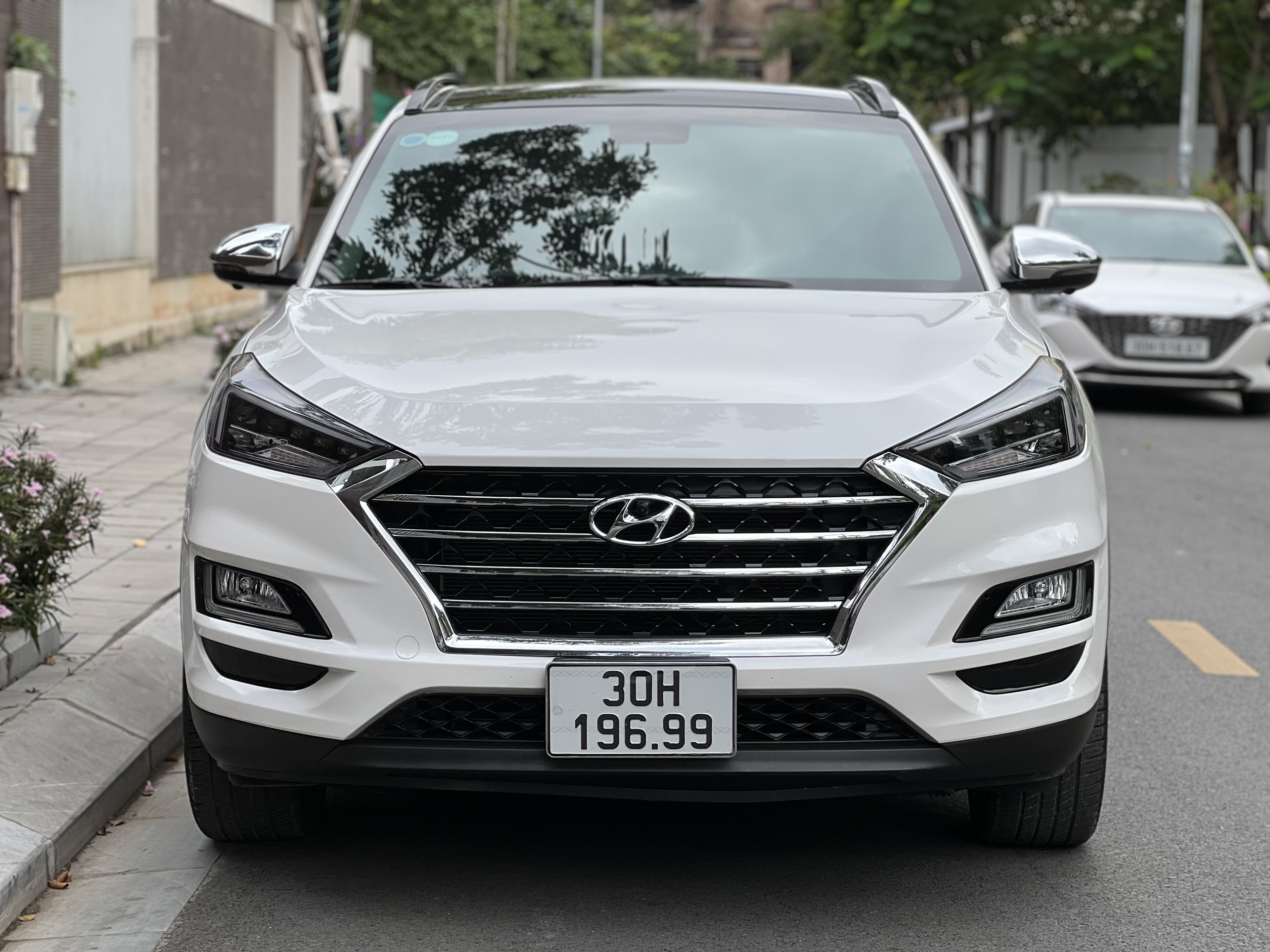 Xe Hyundai Tucson 2.0ATH 2020 - Trắng