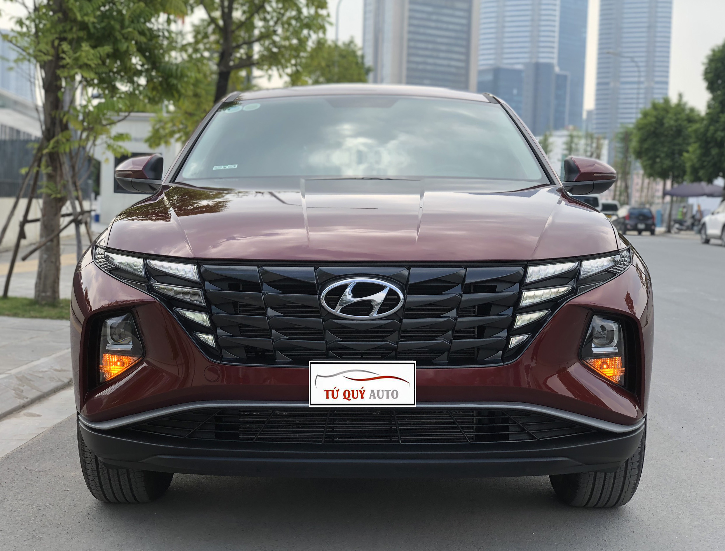 Xe Hyundai Tucson 2.0AT 2022 - Đỏ Mận