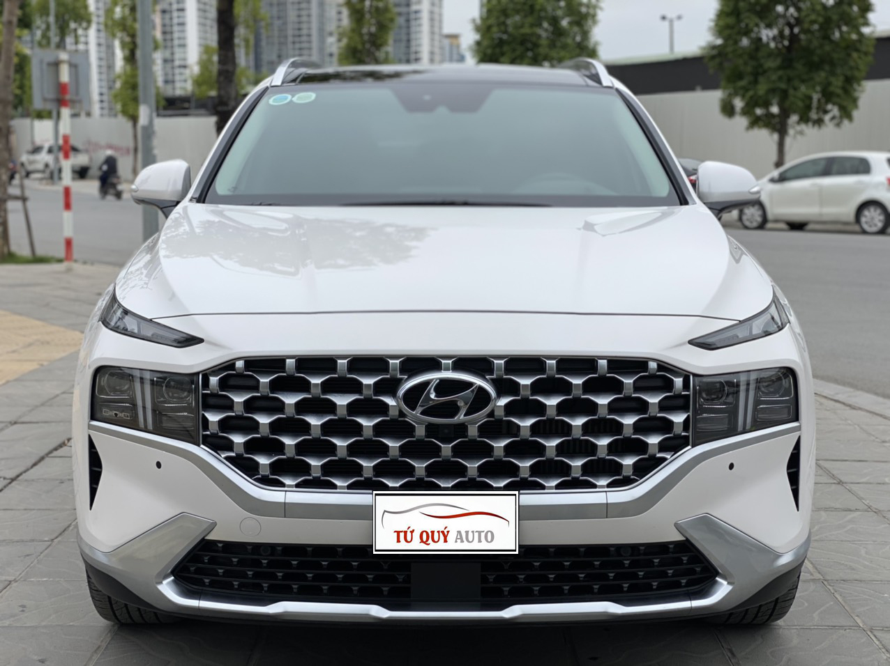 Xe Hyundai SantaFe Premium 2.2 CRDi 2022 - Trắng