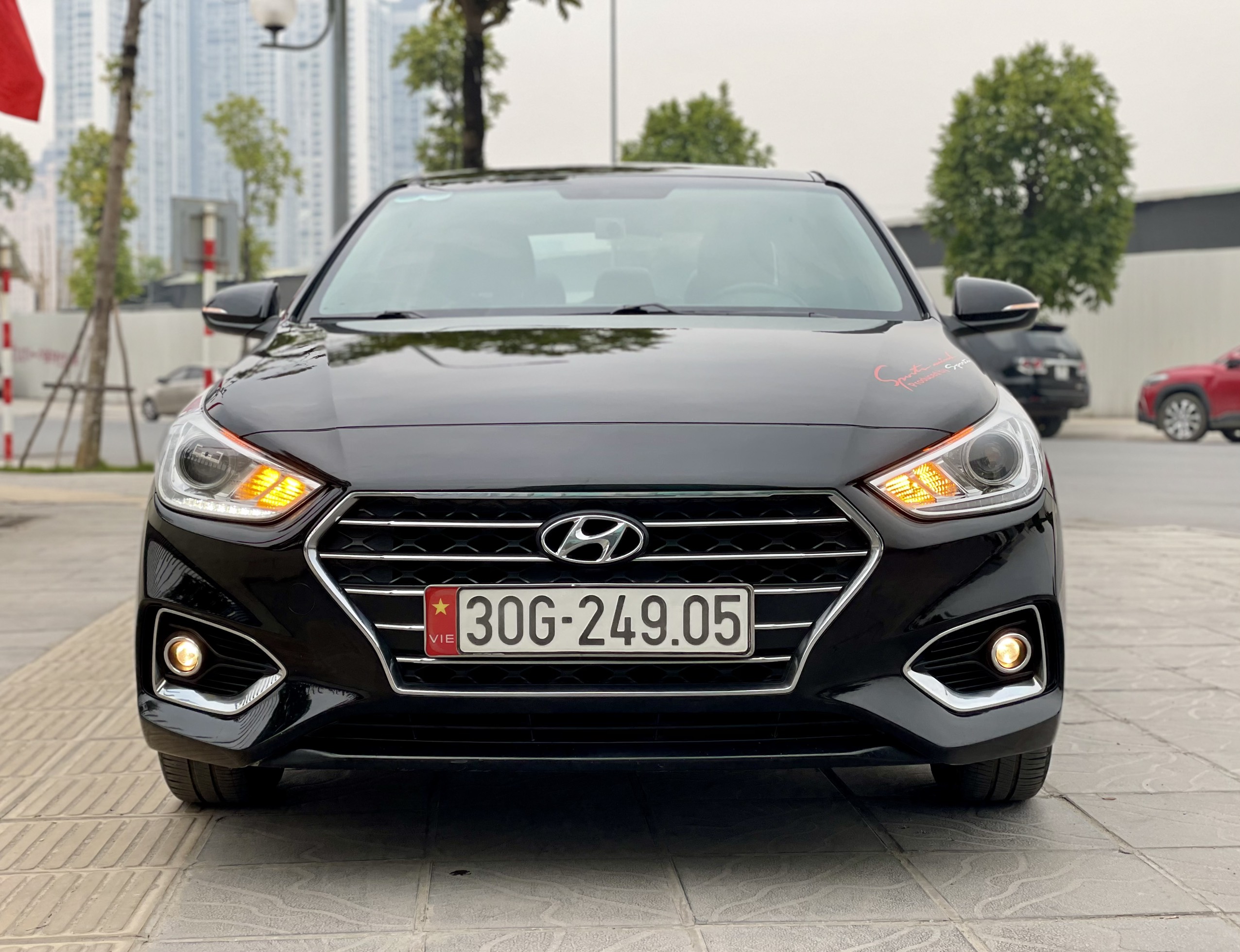 Xe Hyundai Accent 1.4 AT 2020 - Đen