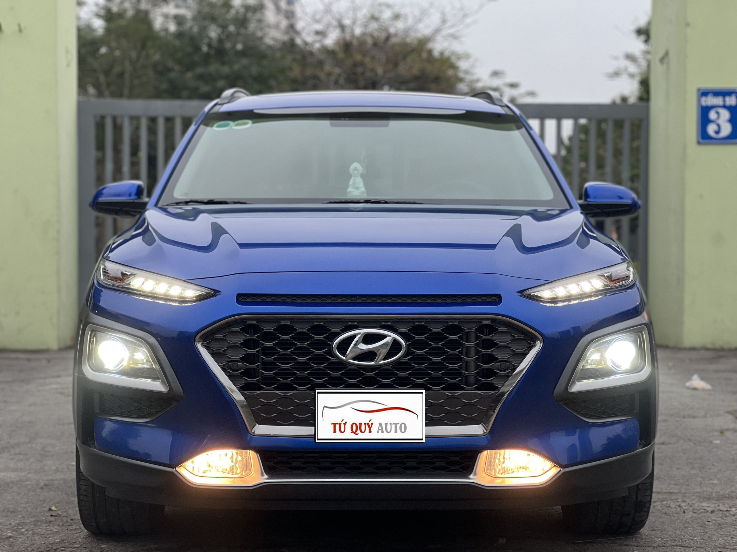 Xe Hyundai Kona Turbo 1.6AT 2019 - Xanh