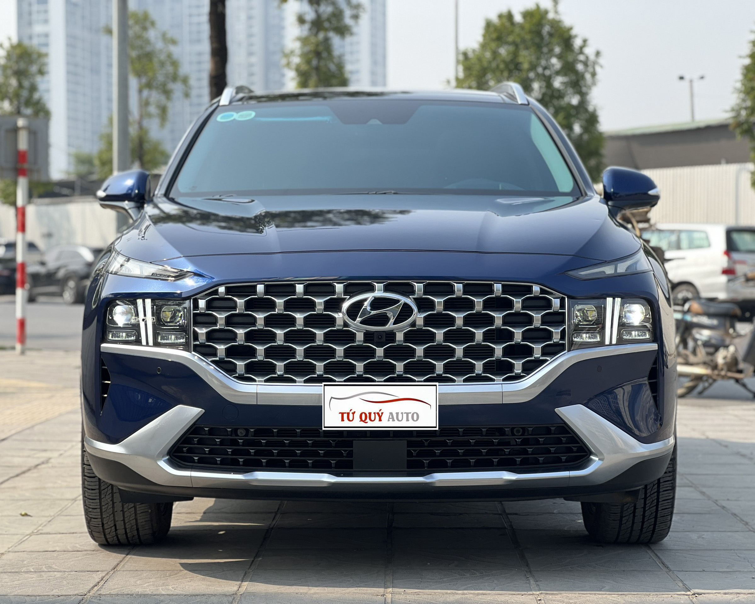 Xe Hyundai SantaFe Premium 2.5AT 2022 - Xanh Đen