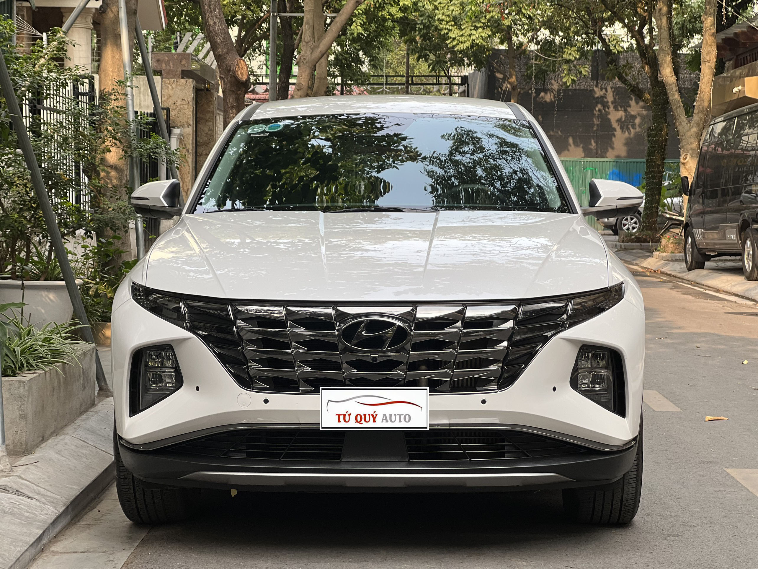 Xe Hyundai Tucson 2.0D 2022 - Trắng