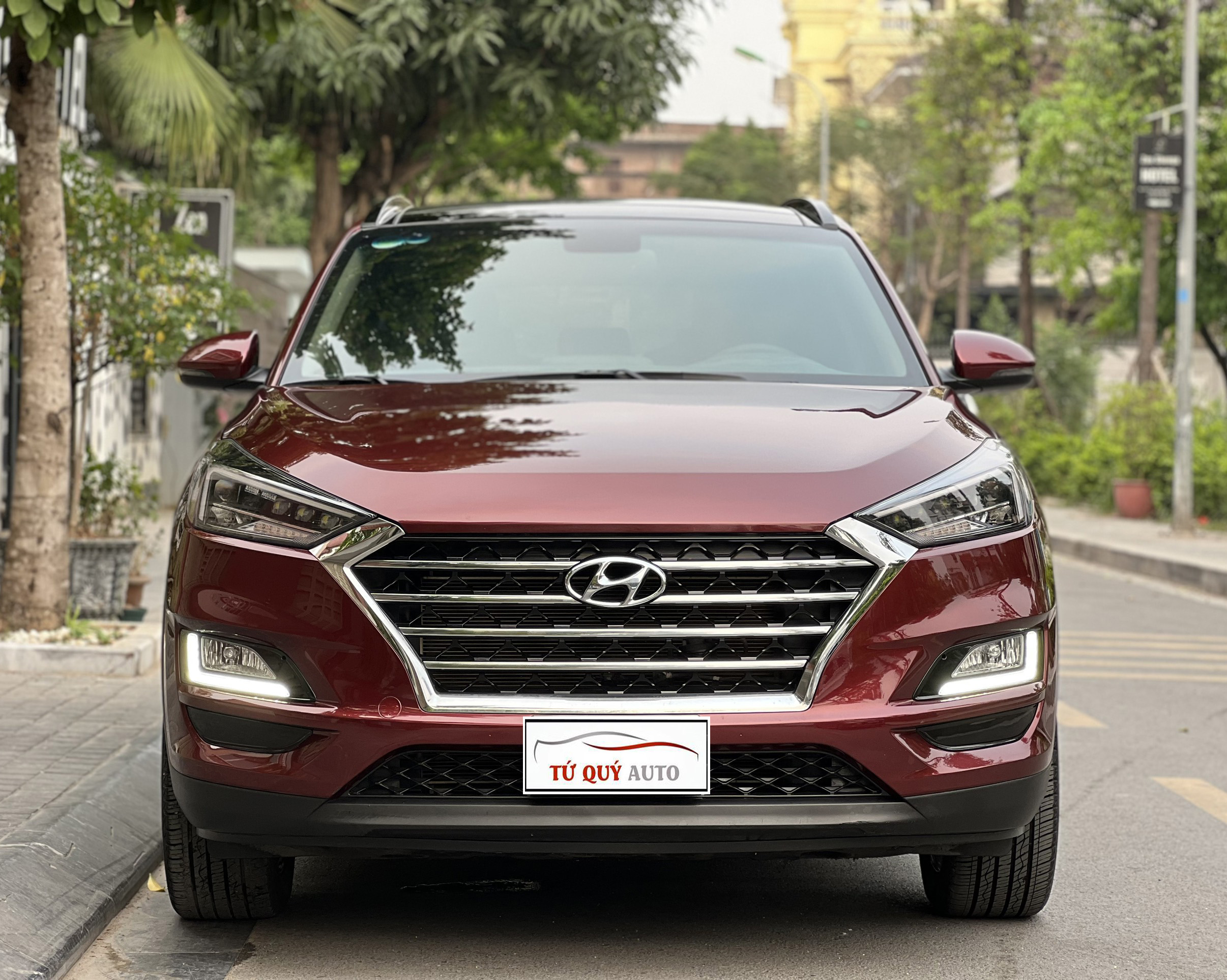 Xe Hyundai Tucson 2.0ATH 2020 - Đỏ Mận