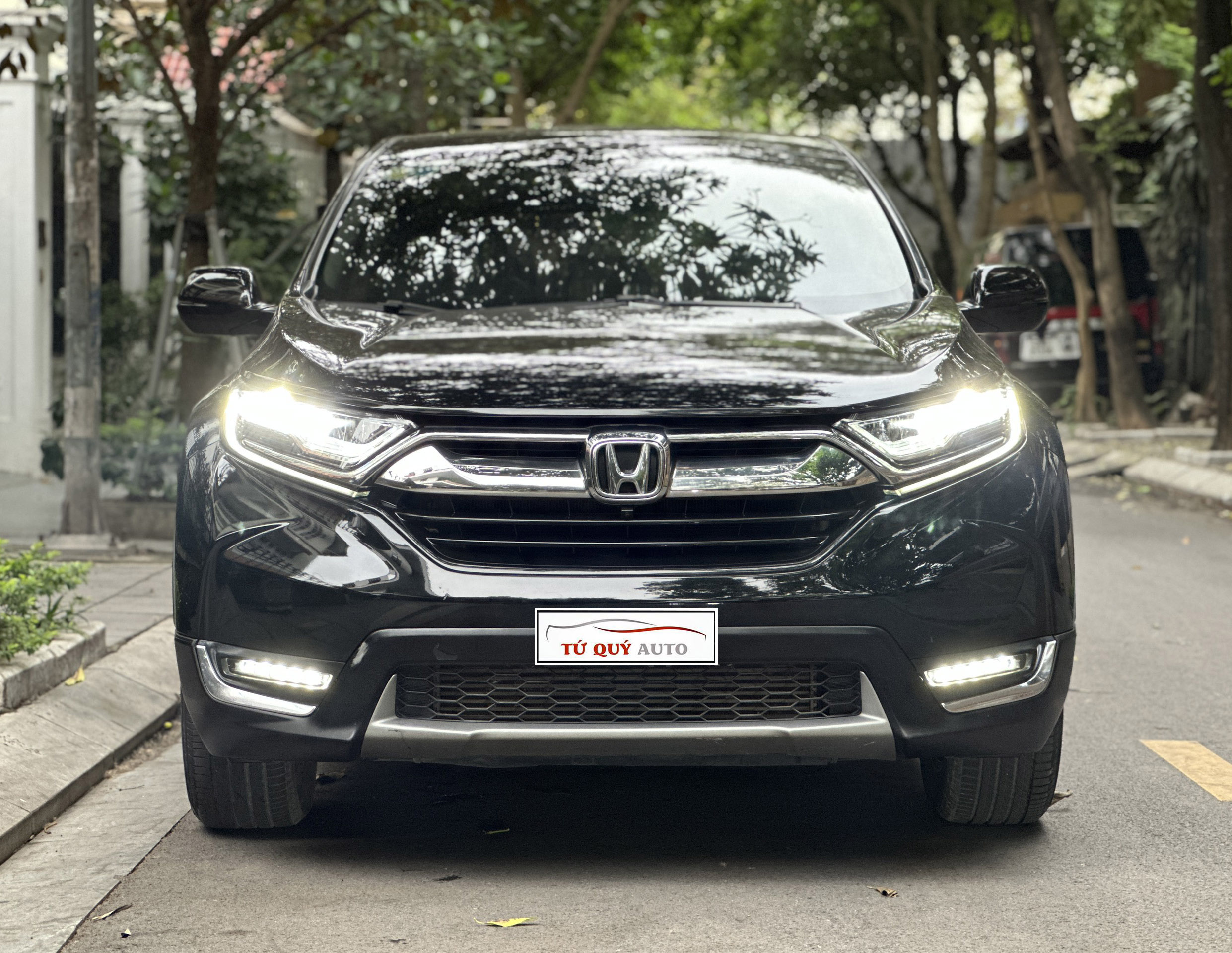 Xe Honda CRV 1.5L Turbo 2018 - Đen