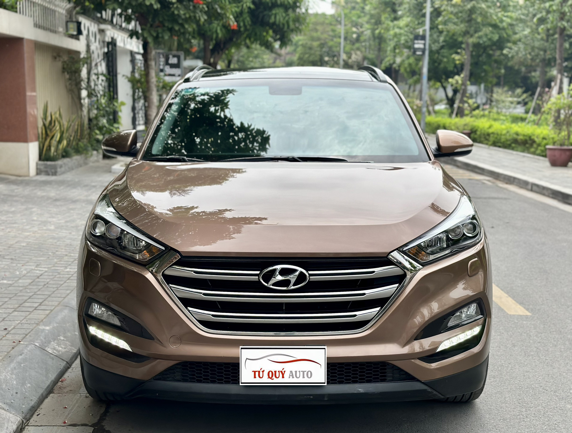 Xe Hyundai Tucson 2.0ATH 2016 - Nâu