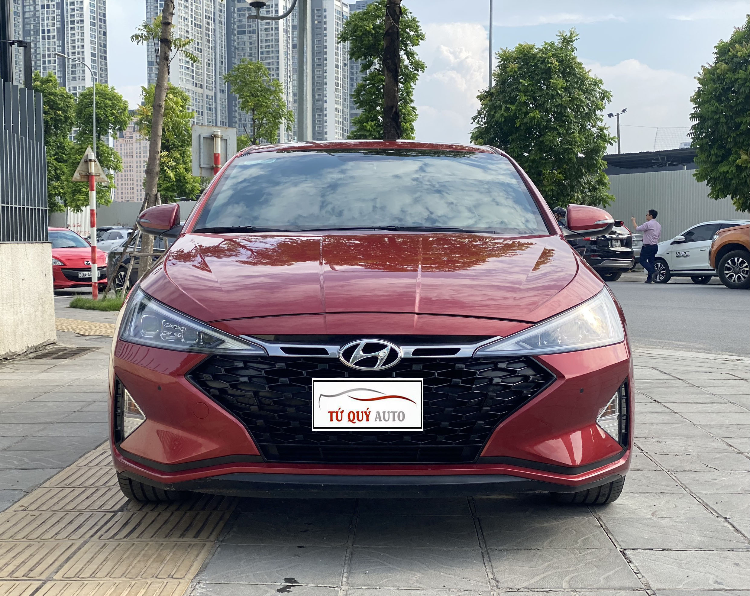 Xe Hyundai Elantra Turbo 1.6AT 2019 - Đỏ