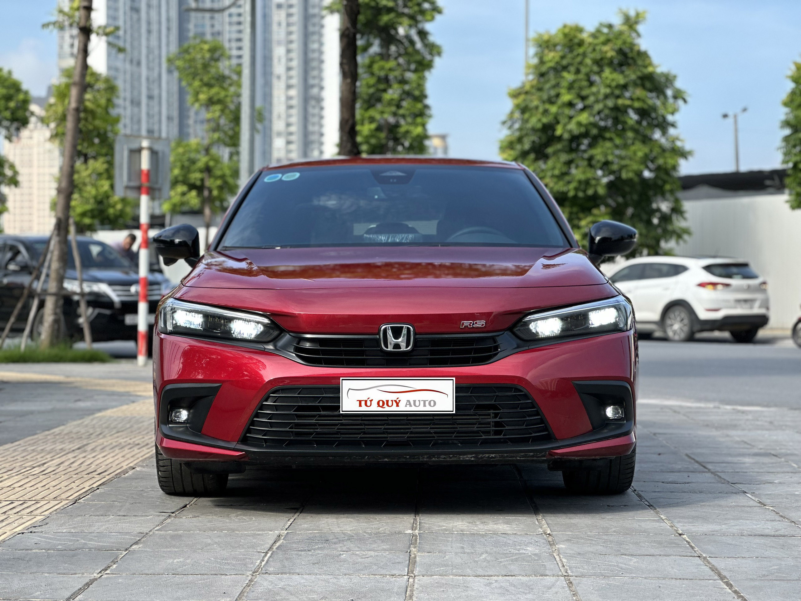 Xe Honda Civic RS 1.5 Turbo 2021 - Đỏ