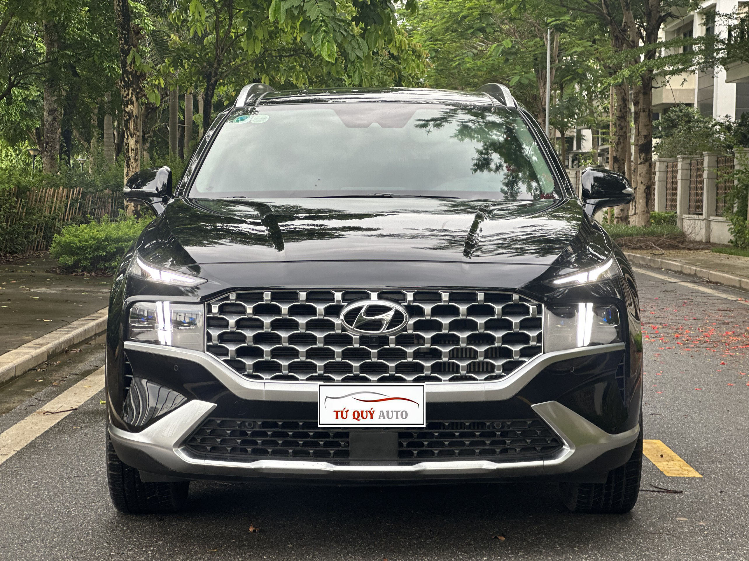 Xe Hyundai SantaFe Premium 2.2 CRDi 2022 - Đen