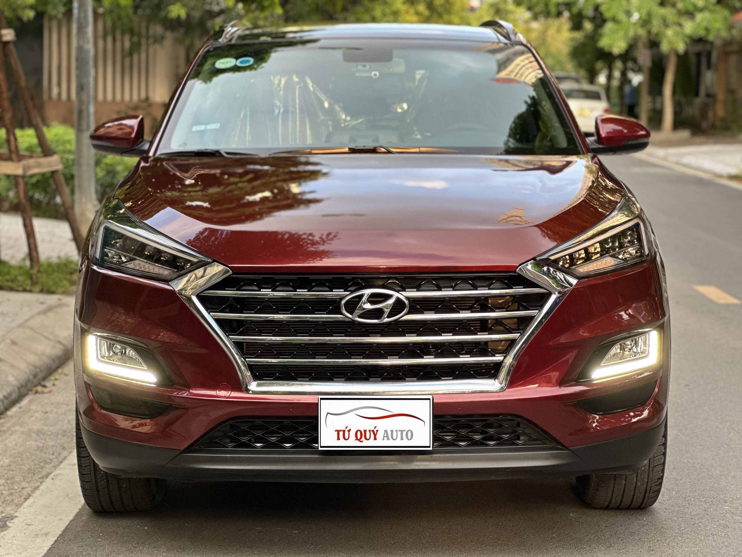 Xe Hyundai Tucson 2.0ATH 2021 - Đỏ Mận