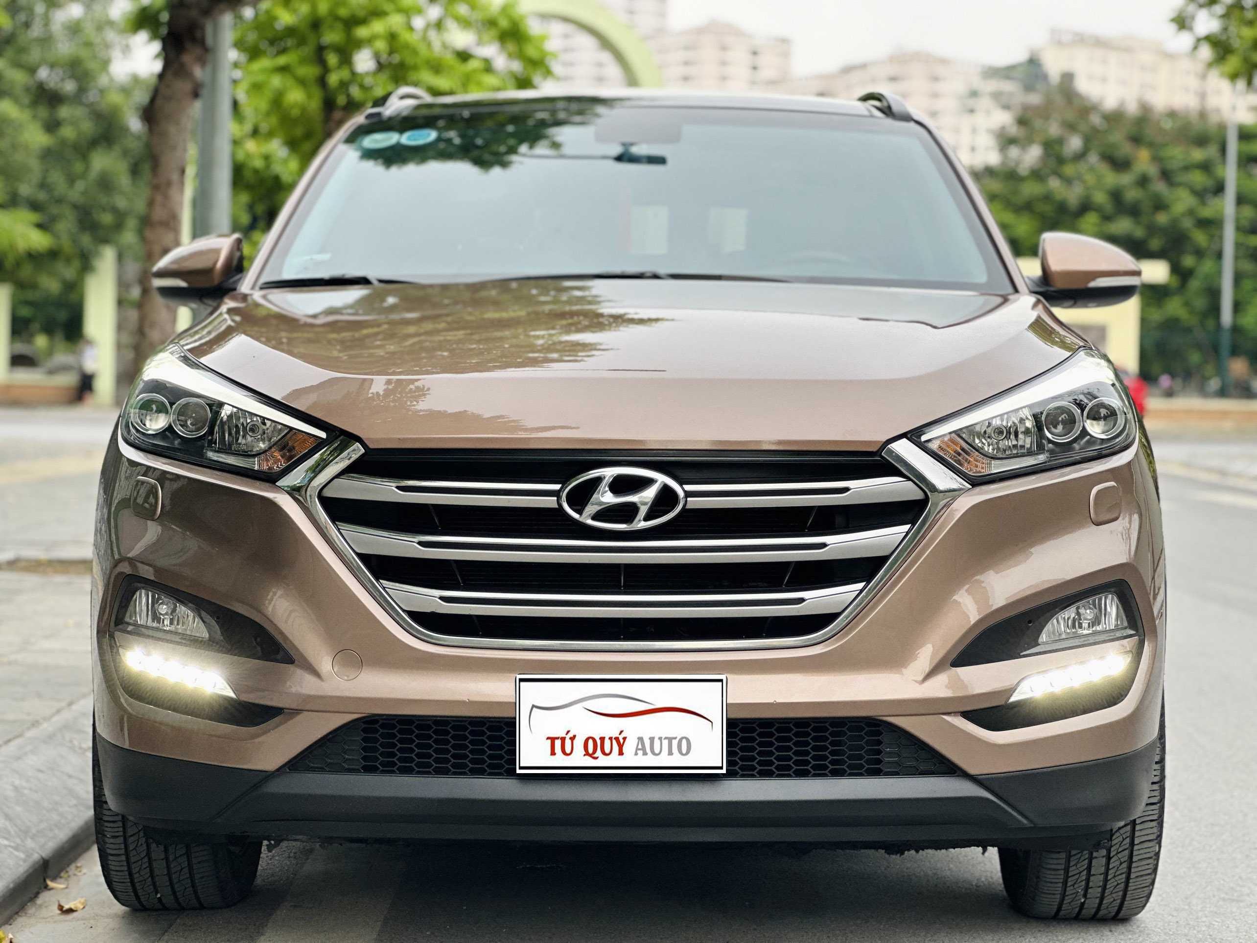 Xe Hyundai Tucson 2.0ATH 2016 - Nâu