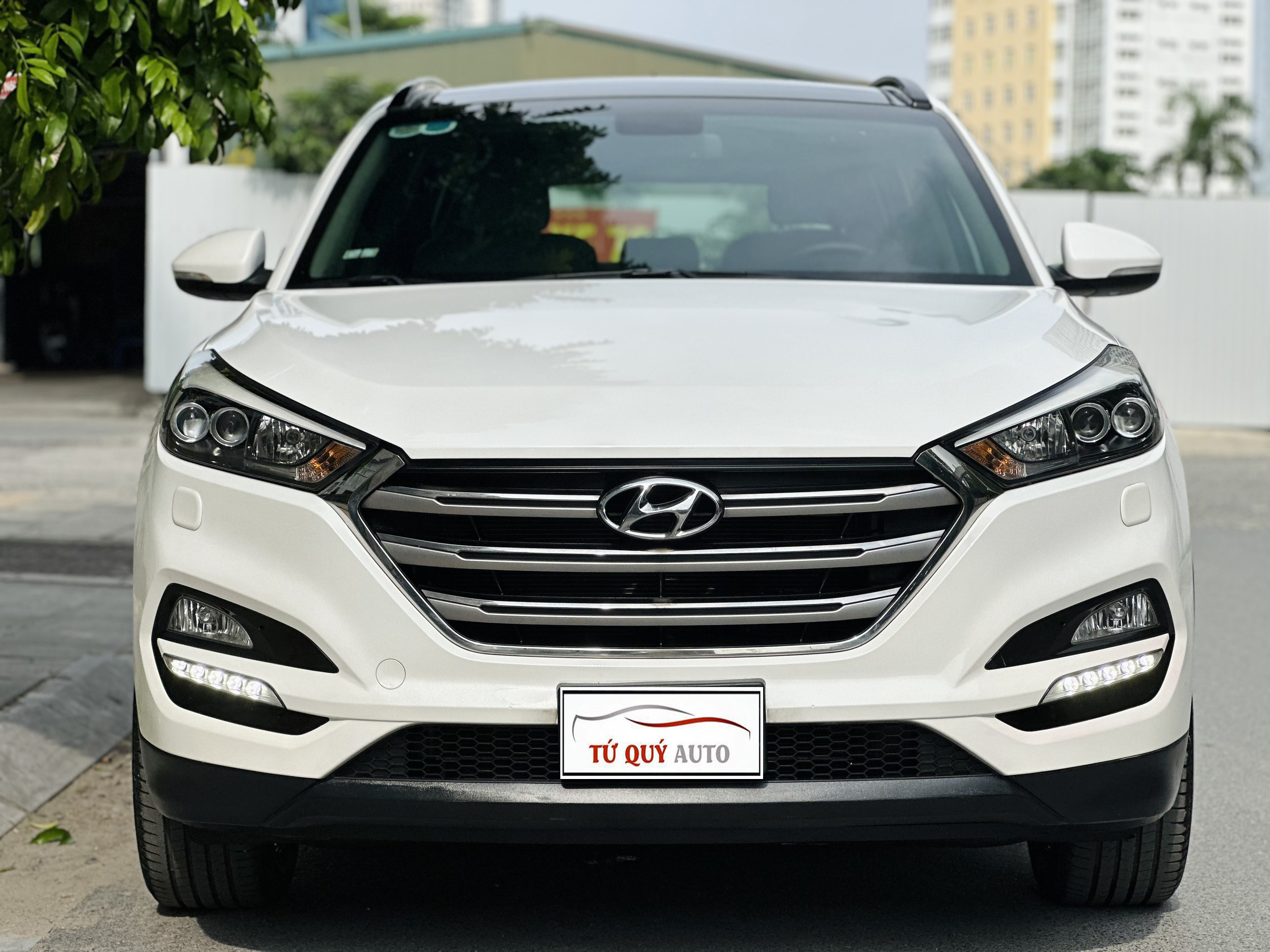 Xe Hyundai Tucson 2.0ATH 2017 - Trắng