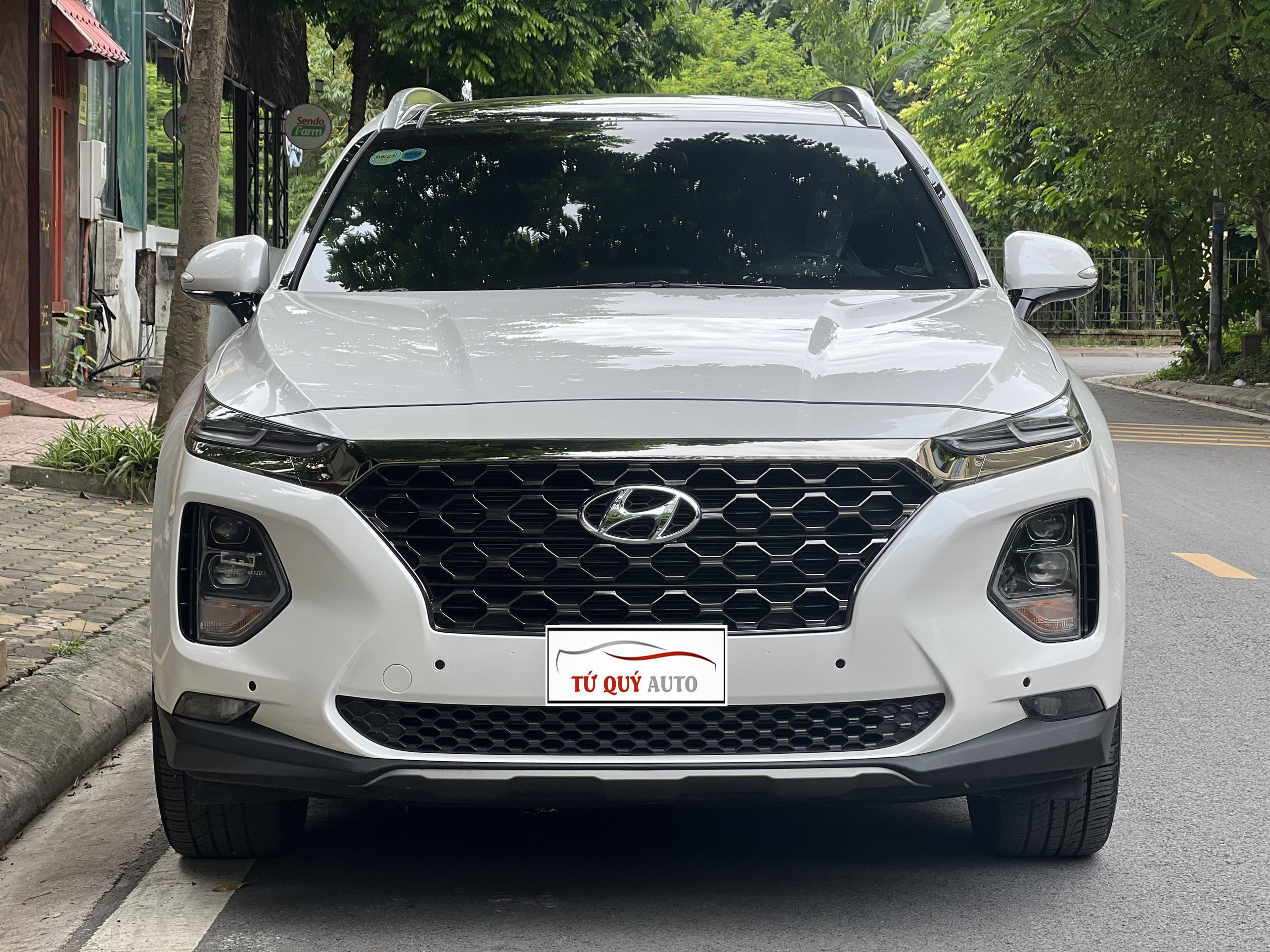 Xe Hyundai SantaFe Premium 2.4AT 2020 - Trắng