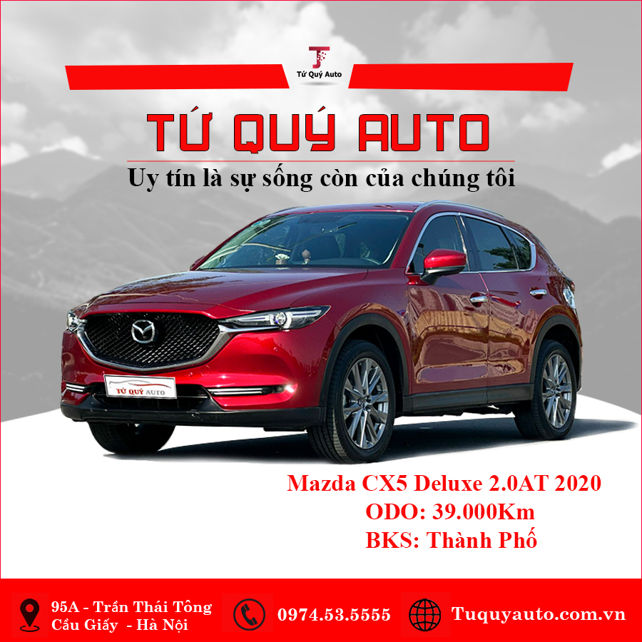 Xe Mazda CX5 2.0 Deluxe 2020 - Đỏ Pha Lê