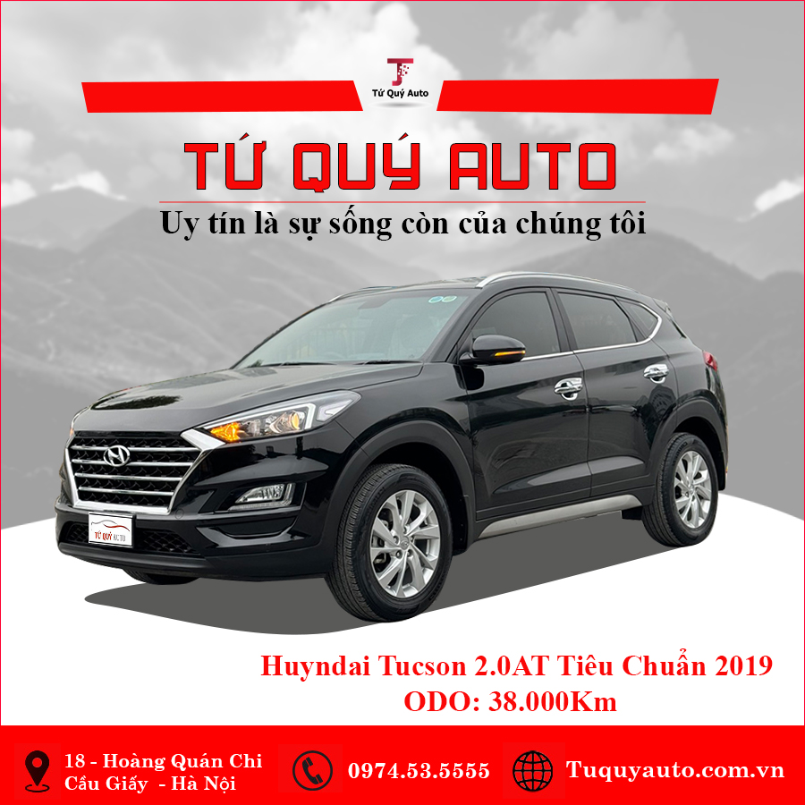 Xe Hyundai Tucson 2.0 AT 2019 - Đen