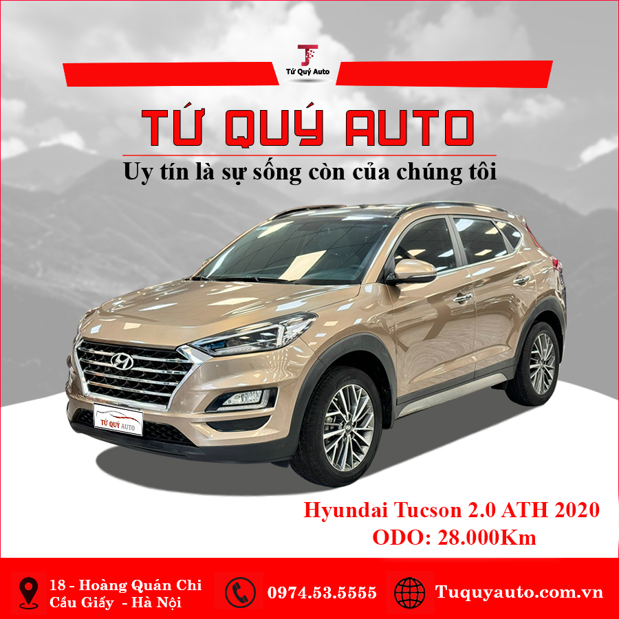 Xe Hyundai Tucson 2.0 ATH 2020 - Nâu