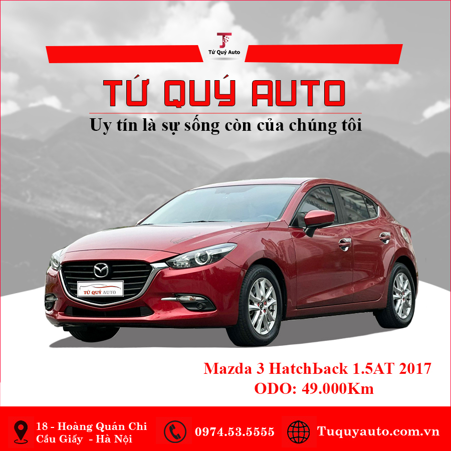 Xe Mazda 3 Hatchback 1.5 AT 2017 -