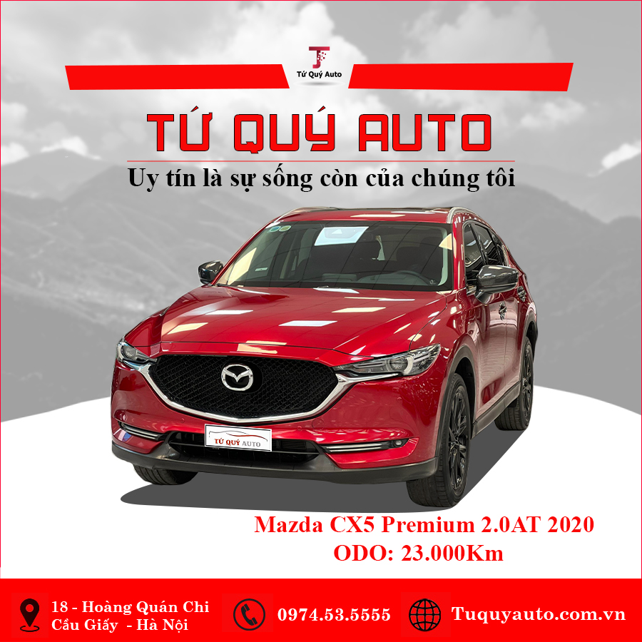 Xe Mazda CX5 2.0 Premium 2020 - Đỏ