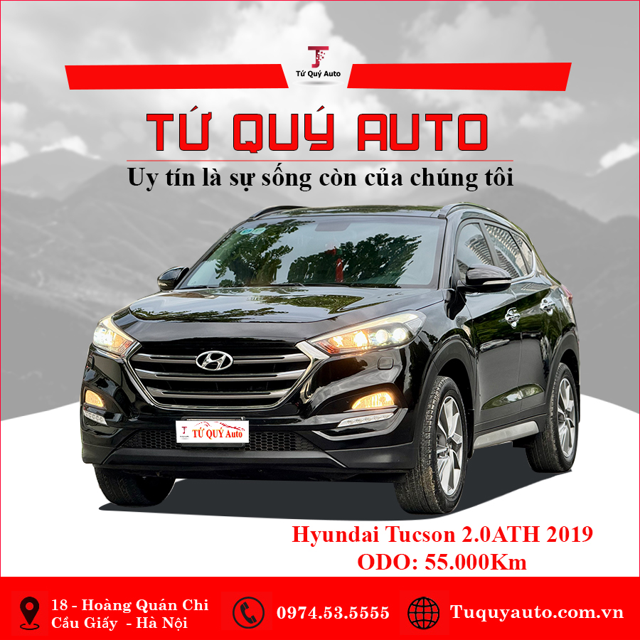 Xe Hyundai Tucson 2.0 ATH 2019 - Đen
