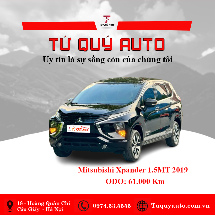 Xe Mitsubishi Xpander 1.5 MT 2019 - Đen