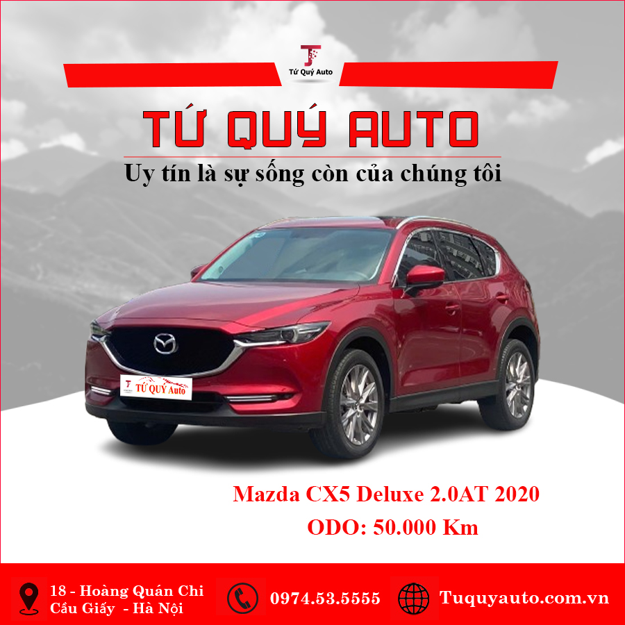 Xe Mazda CX5 2.0 Deluxe 2020 - Đỏ