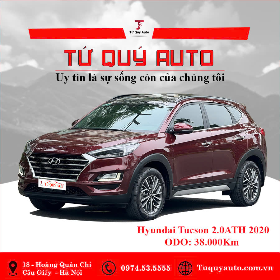 Xe Hyundai Tucson 2.0 ATH 2020 - Đỏ Mận