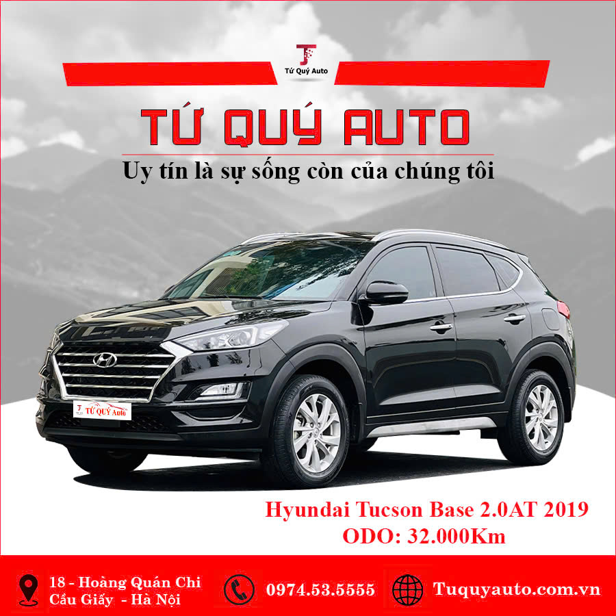 Xe Hyundai Tucson 2.0 AT 2019 - Đen