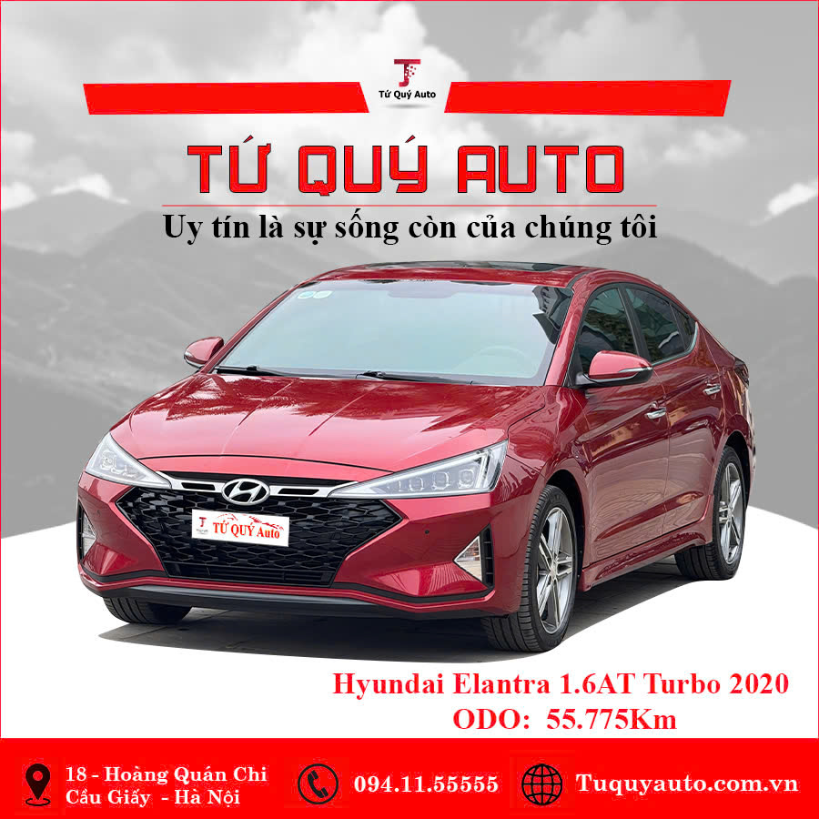 Xe Hyundai Elantra Sport 1.6 AT 2020 - Đỏ