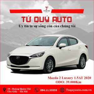 Xe Mazda 2 Luxury 1.5AT 2020 - Trắng