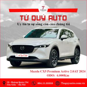 Xe Mazda CX5 Premium 2.0 AT 2024 - Trắng