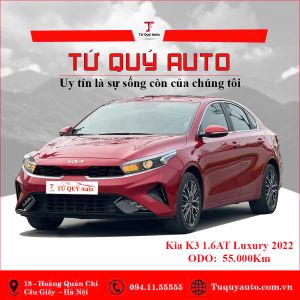 Xe Kia K3 Luxury 1.6 AT 2022 - Đỏ