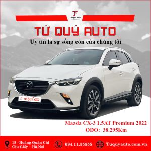 Xe Mazda CX3 Premium 1.5 AT 2022 - Trắng