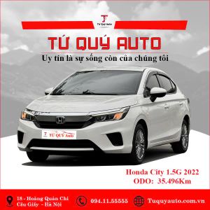 Xe Honda City 1.5 G 2022 - Trắng