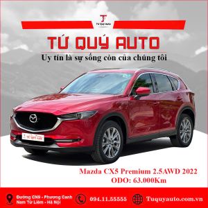 Xe Mazda CX5 Signature Premium 2.5 AT AWD I-Activ 2022 - Đỏ