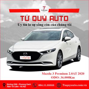 Xe Mazda 3 2.0L Signature Premium 2020 - Trắng