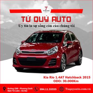Xe Kia Rio Hatchback 1.4 AT 2015 - Đỏ