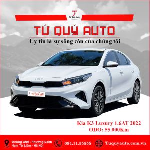 Xe Kia K3 Luxury 1.6 AT 2022 - Trắng