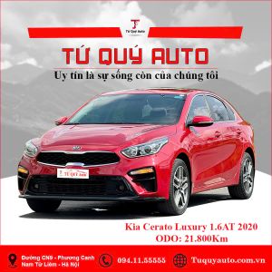 Xe Kia Cerato 1.6 AT Luxury 2020 - Đỏ