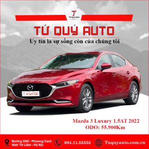 Xe Mazda 3 1.5L Luxury 2022 - Đỏ