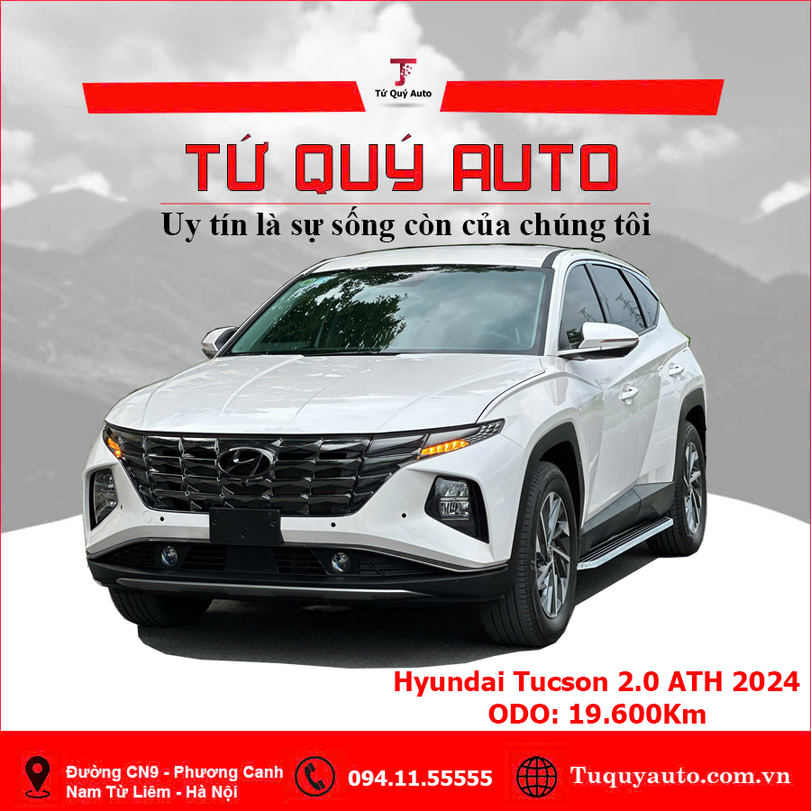 Xe Hyundai Tucson 2.0 AT Đặc biệt 2024 - Trắng
