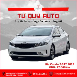 Xe Kia Cerato 2.0 AT 2017 - Trắng