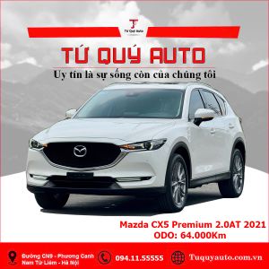Xe Mazda CX5 Premium 2.0 AT 2021 - Trắng