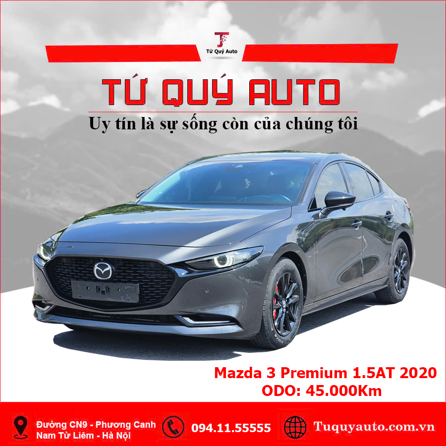 Xe Mazda 3 1.5L Premium 2020 - Xám